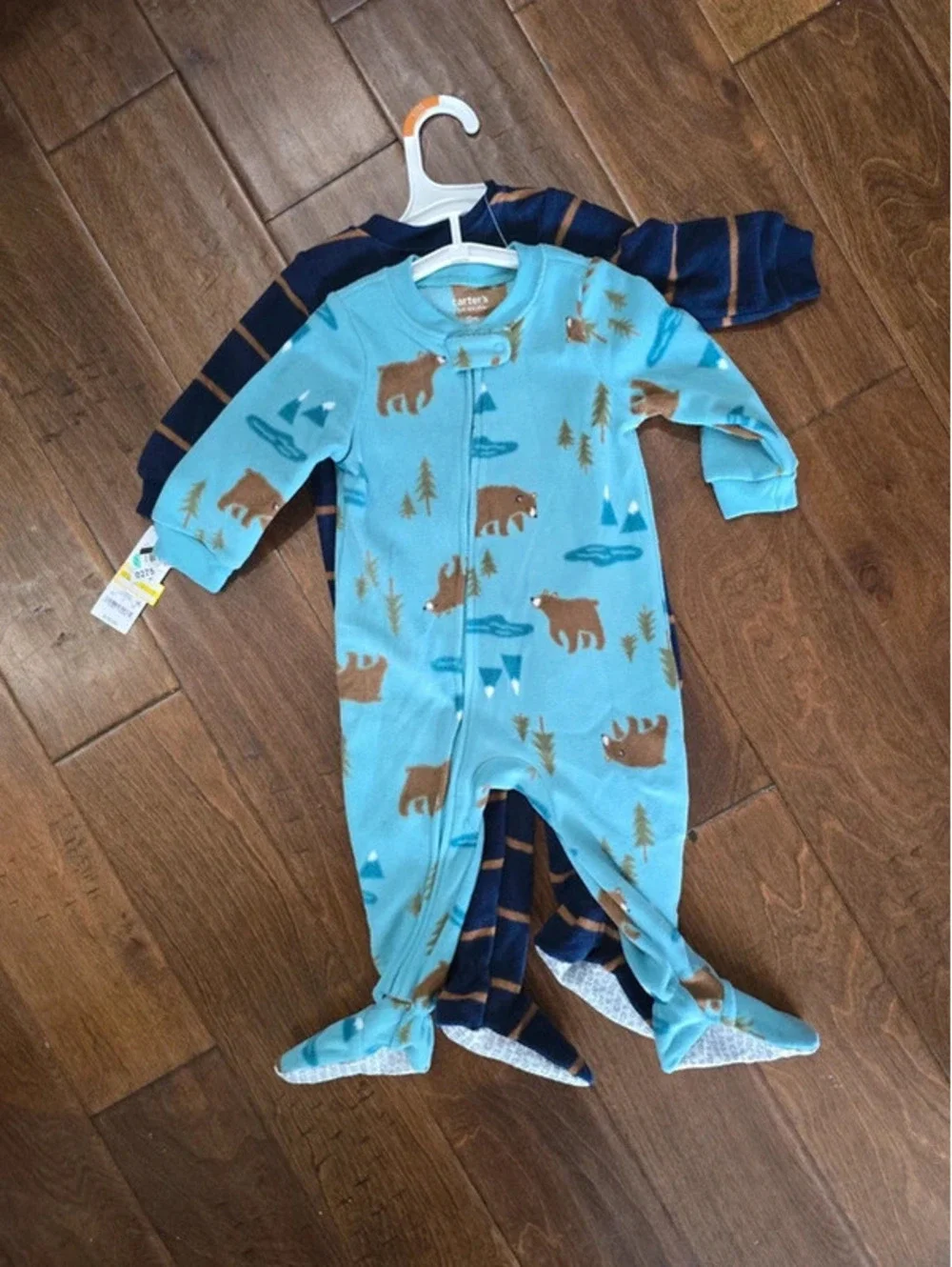 12m brand new fleece pajamas from carter's item.275G4